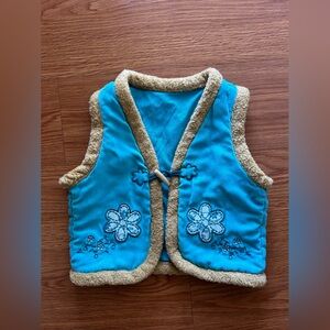 Girls Blue Vest